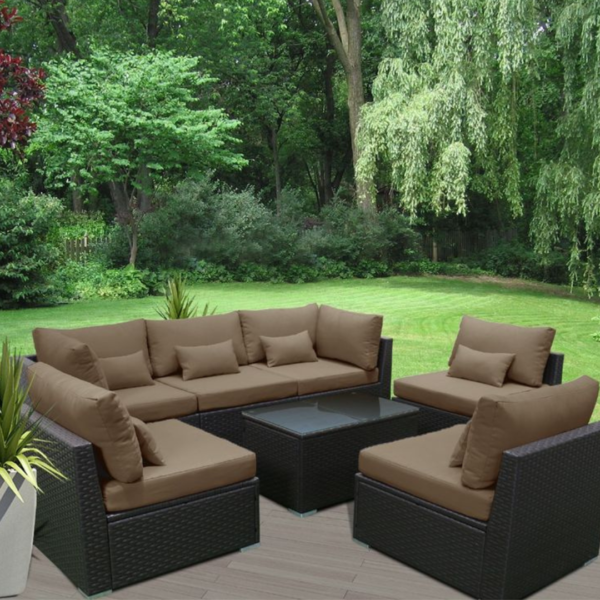 OUTDOOR SOFA SET GARDEN SOFA SET WICKER SOFA SET