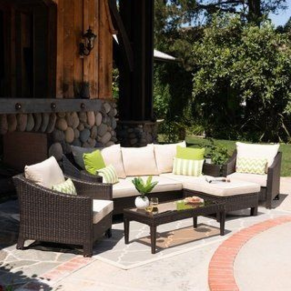 OUTDOOR SOFA SET GARDEN SOFA SET WICKER SOFA SET