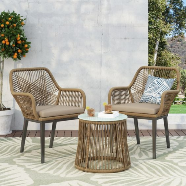 OUTDOOR FURNITURE GARDEN FURNITURE BRAID ROPE FURNITURE