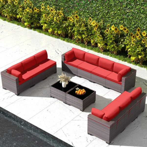 OUTDOOR FURNITURE GARDEN FURNITURE OUTDOOR SOFA SET