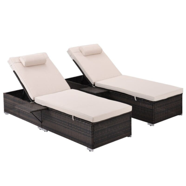 OUTDOOR DAY BED POOL SIDE FURNITURE OUTDOOR LAUNGERS POOL FURNITURE