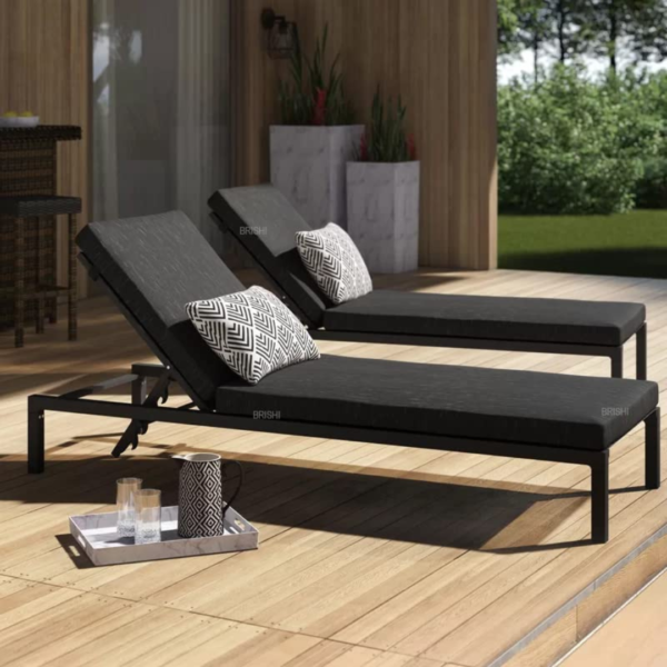 OUTDOOR DAY BED POOL SIDE FURNITURE OUTDOOR LAUNGERS POOL FURNITURE